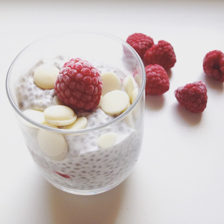 chia seed pudding al cocco