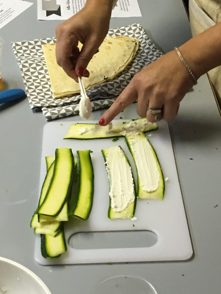 sushi di zucchine