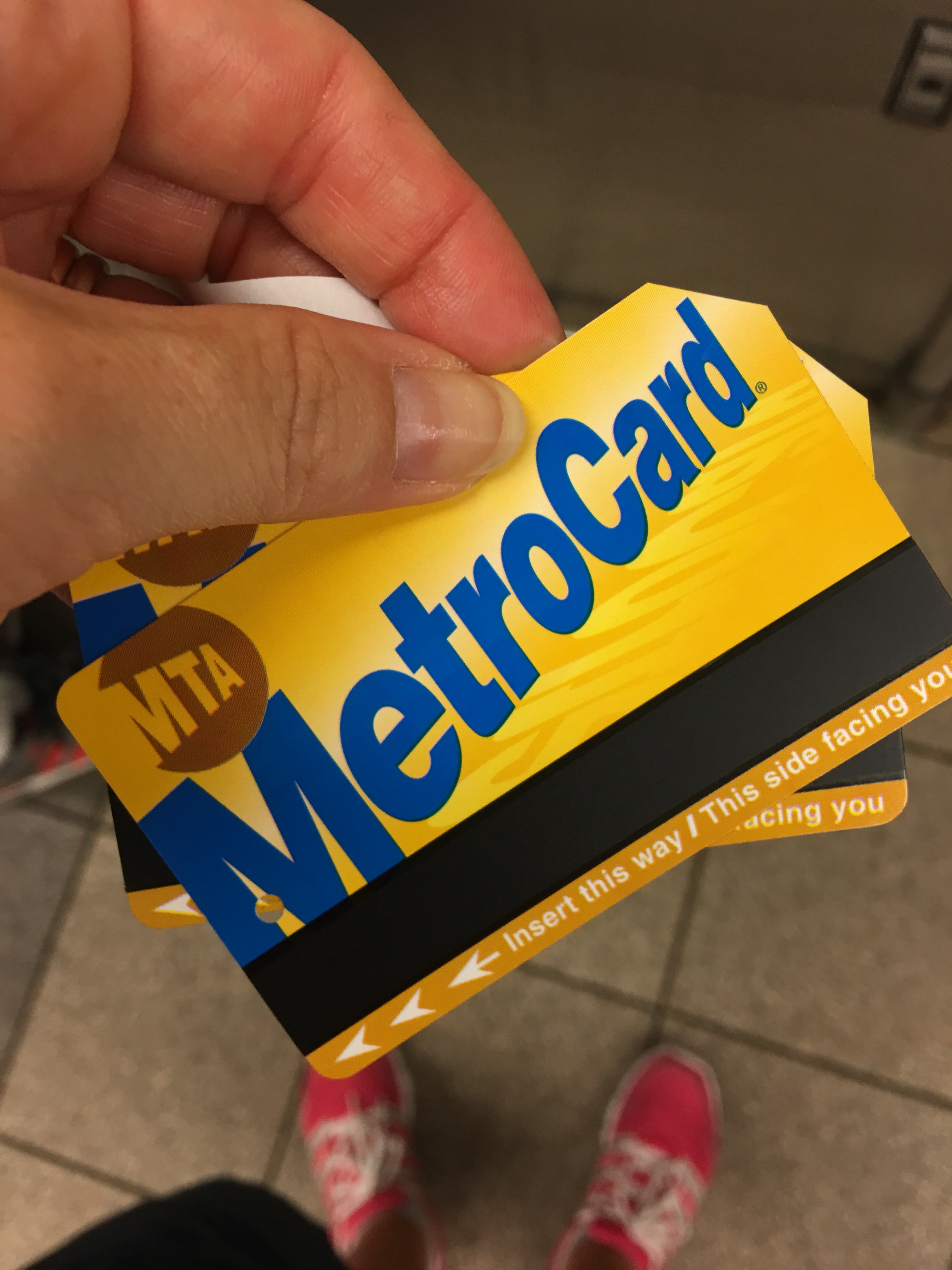metro card
